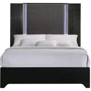 aspen black bed