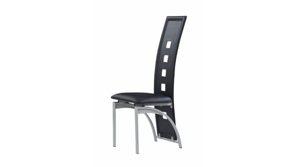 modern black chair