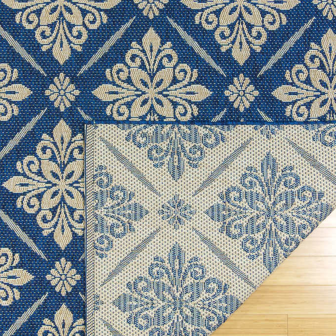 Indoor/Outdoor Blue Rug from Studio by Brown Jordan, Anton Depo House