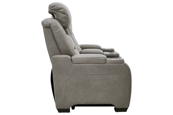 The Man-Den Triple Power Reclining Loveseat with Console-7
