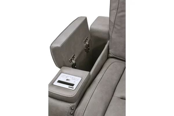 The Man-Den Triple Power Reclining Loveseat with Console-9
