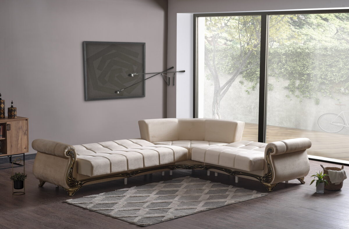 Karizma Sectional Normandy Beige (19)