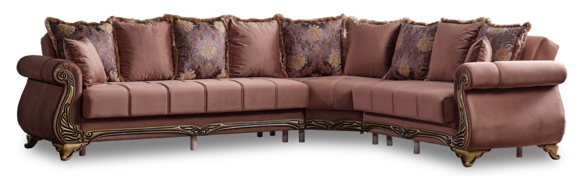 Karizma Sectional Soft 22 Brown (14)