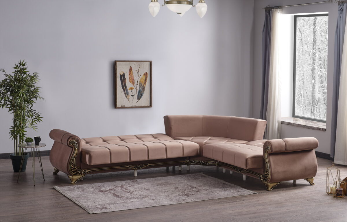 Karizma Sectional Soft 22 Brown (19)