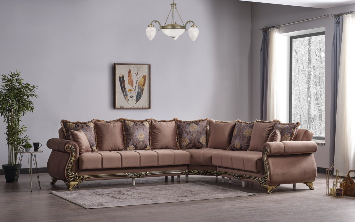 Karizma Sectional Soft 22 Brown (20)