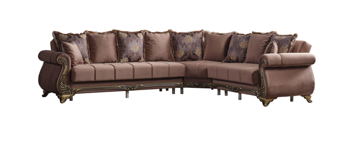 Karizma Sectional Soft 22 Brown (21)