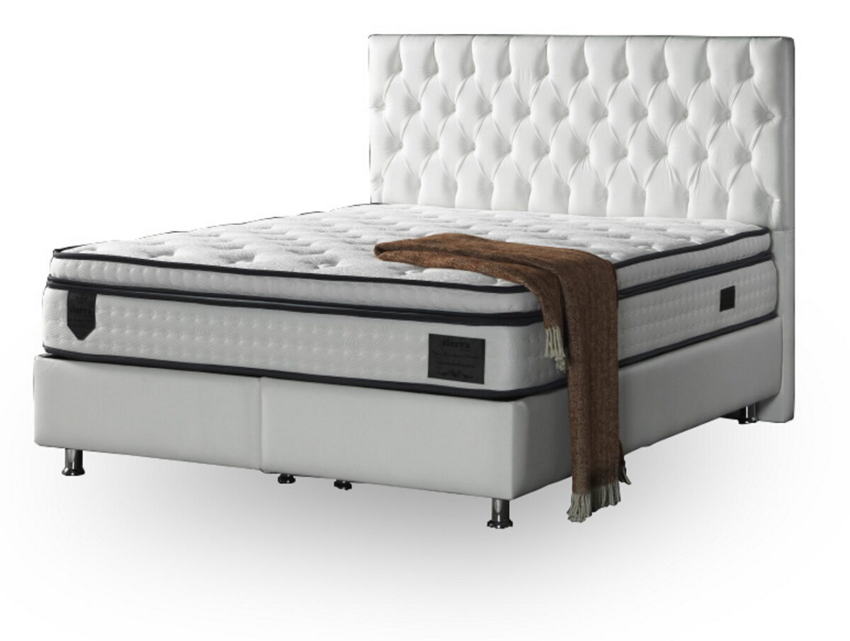 Nevada White Storage Bed (1)