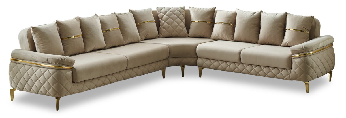 Orlando Sectional Anka 529 Cream (1)