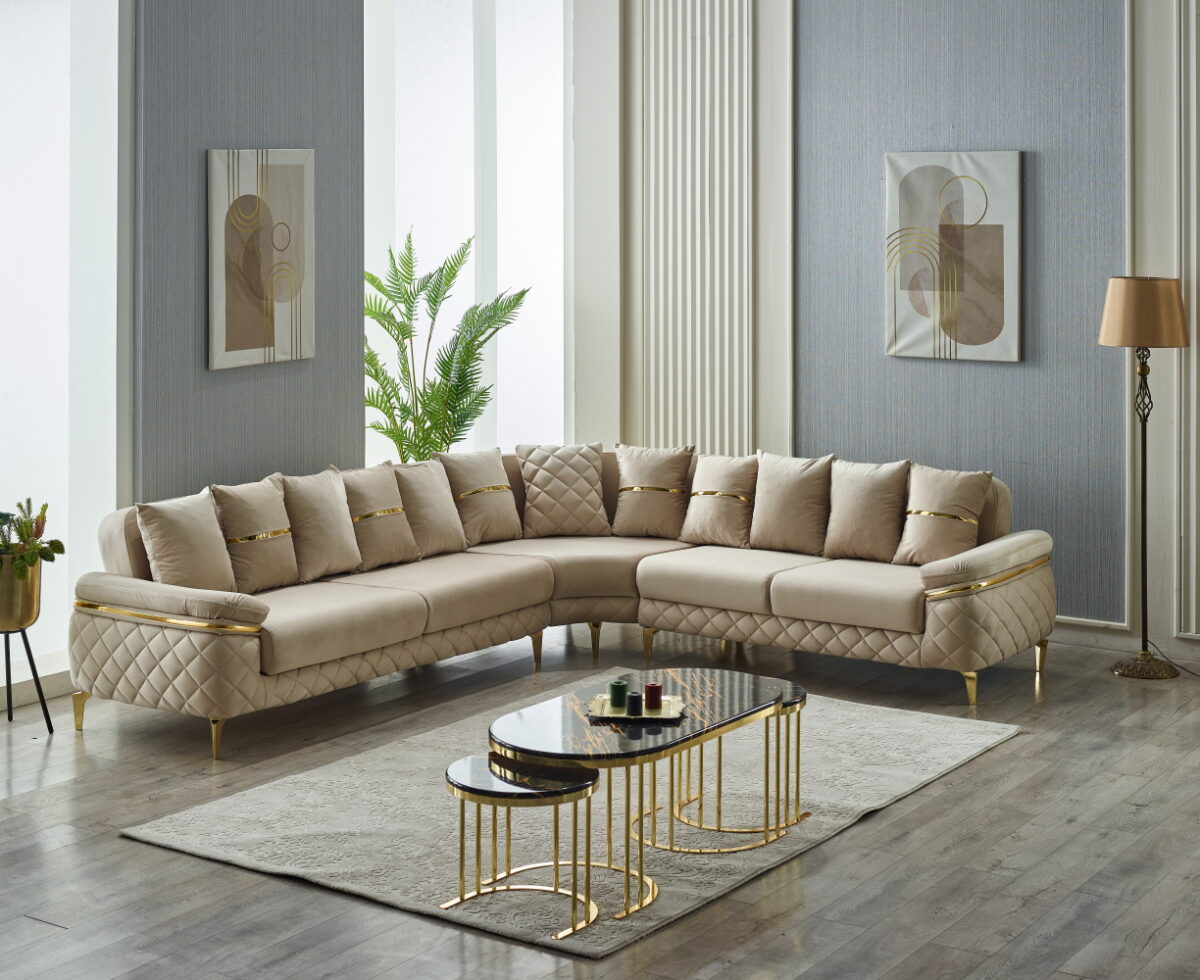 Orlando Sectional Anka 529 Cream (2)