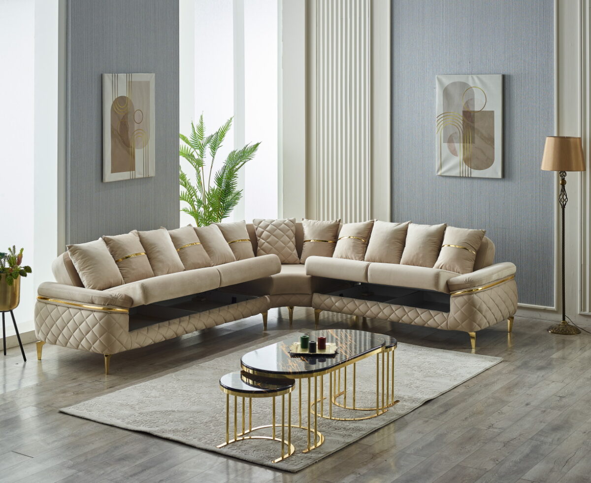 Orlando Sectional Anka 529 Cream (5)