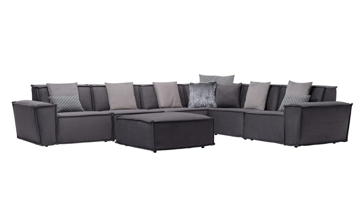 Padova Grey Sectional (1)