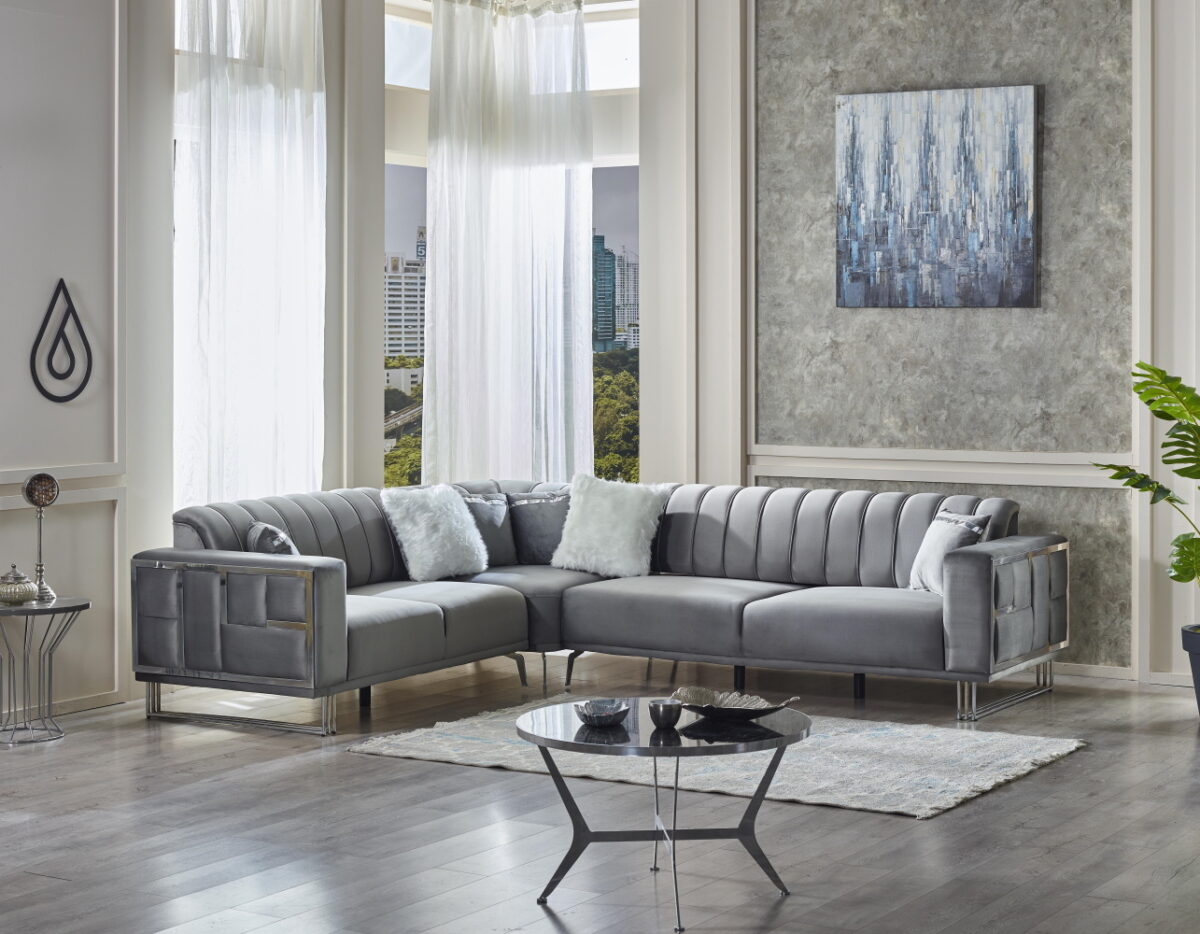 Puzzle Babyface 27 Gray Sectional (3)