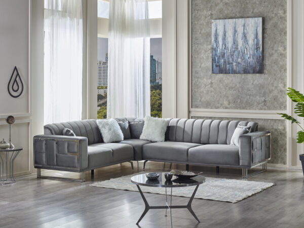 Puzzle Babyface 27 Gray Sectional (3)