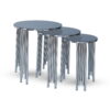 Renga Silver Nesting Table